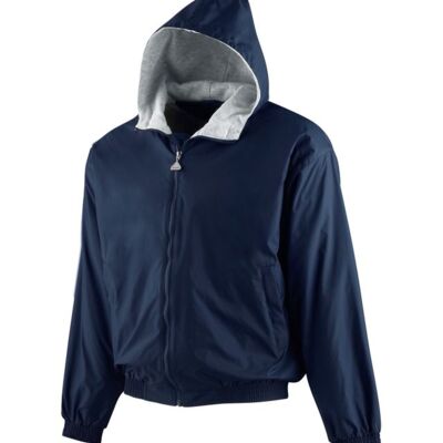 Youth Hooded Taffeta Jacket/Fleece Lined Thumbnail