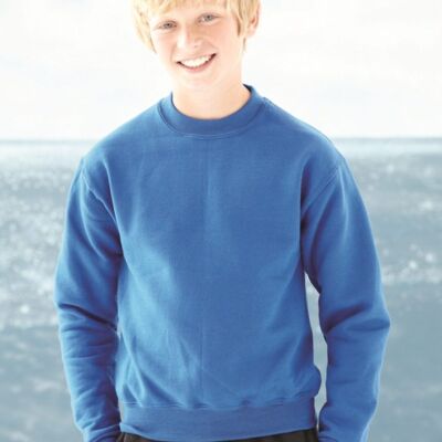NuBlend SUPER SWEATS Youth Crewneck Sweatshirt Thumbnail