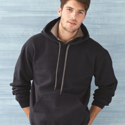 Premium Cotton Ringspun Fleece Hooded Sweatshirt Thumbnail