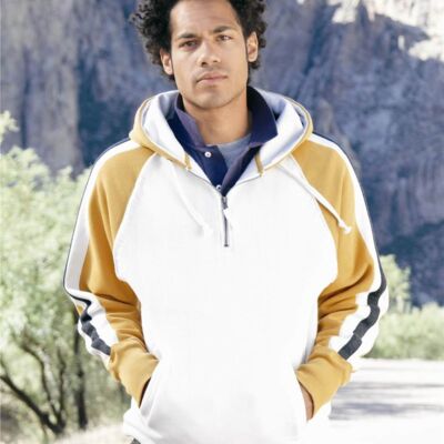 Vintage Quarter-Zip Hooded Sweatshirt Thumbnail