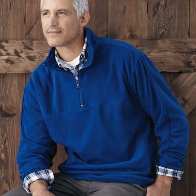 Moisture Resistant Microfleece Quarter-Zip Jacket Thumbnail