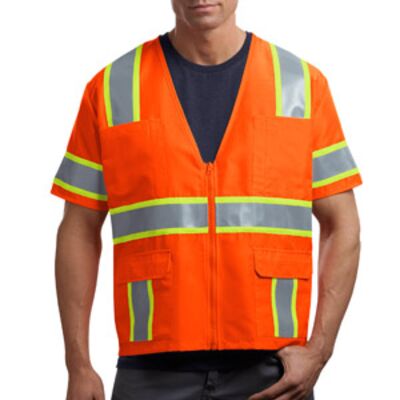 Ansi Class 3 Dual Color Safety Vest Thumbnail