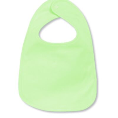 Infant Certified Organic Cotton Baby Rib 2-Ply Snap Bib Thumbnail