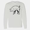 Heavy Cotton Long Sleeve T-Shirt Thumbnail