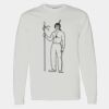 Heavy Cotton Long Sleeve T-Shirt Thumbnail