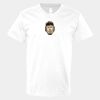 V-Neck Heavy Cotton 100% T-Shirt Thumbnail