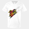 V-Neck Heavy Cotton 100% T-Shirt Thumbnail