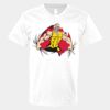 V-Neck Heavy Cotton 100% T-Shirt Thumbnail