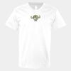 V-Neck Heavy Cotton 100% T-Shirt Thumbnail
