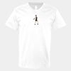 V-Neck Heavy Cotton 100% T-Shirt Thumbnail