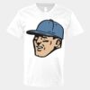 V-Neck Heavy Cotton 100% T-Shirt Thumbnail