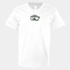 V-Neck Heavy Cotton 100% T-Shirt Thumbnail