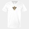 V-Neck Heavy Cotton 100% T-Shirt Thumbnail