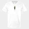 V-Neck Heavy Cotton 100% T-Shirt Thumbnail