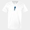 V-Neck Heavy Cotton 100% T-Shirt Thumbnail