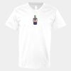 V-Neck Heavy Cotton 100% T-Shirt Thumbnail