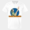 V-Neck Heavy Cotton 100% T-Shirt Thumbnail