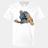 V-Neck Heavy Cotton 100% T-Shirt Thumbnail