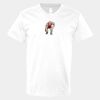 V-Neck Heavy Cotton 100% T-Shirt Thumbnail