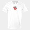 V-Neck Heavy Cotton 100% T-Shirt Thumbnail