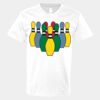 V-Neck Heavy Cotton 100% T-Shirt Thumbnail
