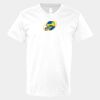 V-Neck Heavy Cotton 100% T-Shirt Thumbnail