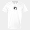 V-Neck Heavy Cotton 100% T-Shirt Thumbnail