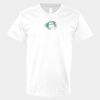 V-Neck Heavy Cotton 100% T-Shirt Thumbnail