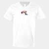 V-Neck Heavy Cotton 100% T-Shirt Thumbnail