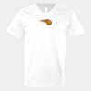 V-Neck Heavy Cotton 100% T-Shirt Thumbnail