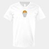 V-Neck Heavy Cotton 100% T-Shirt Thumbnail