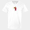 V-Neck Heavy Cotton 100% T-Shirt Thumbnail