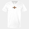 V-Neck Heavy Cotton 100% T-Shirt Thumbnail