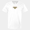 V-Neck Heavy Cotton 100% T-Shirt Thumbnail
