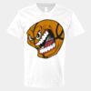 V-Neck Heavy Cotton 100% T-Shirt Thumbnail