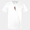 V-Neck Heavy Cotton 100% T-Shirt Thumbnail
