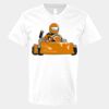 V-Neck Heavy Cotton 100% T-Shirt Thumbnail