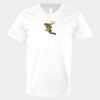 V-Neck Heavy Cotton 100% T-Shirt Thumbnail