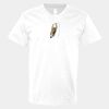 V-Neck Heavy Cotton 100% T-Shirt Thumbnail