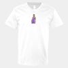 V-Neck Heavy Cotton 100% T-Shirt Thumbnail