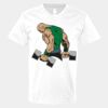 V-Neck Heavy Cotton 100% T-Shirt Thumbnail