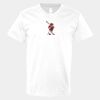 V-Neck Heavy Cotton 100% T-Shirt Thumbnail