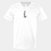 V-Neck Heavy Cotton 100% T-Shirt Thumbnail