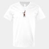 V-Neck Heavy Cotton 100% T-Shirt Thumbnail