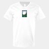 V-Neck Heavy Cotton 100% T-Shirt Thumbnail