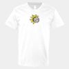 V-Neck Heavy Cotton 100% T-Shirt Thumbnail