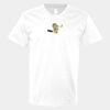 V-Neck Heavy Cotton 100% T-Shirt Thumbnail