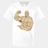 V-Neck Heavy Cotton 100% T-Shirt Thumbnail