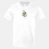 V-Neck Heavy Cotton 100% T-Shirt Thumbnail