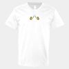 V-Neck Heavy Cotton 100% T-Shirt Thumbnail